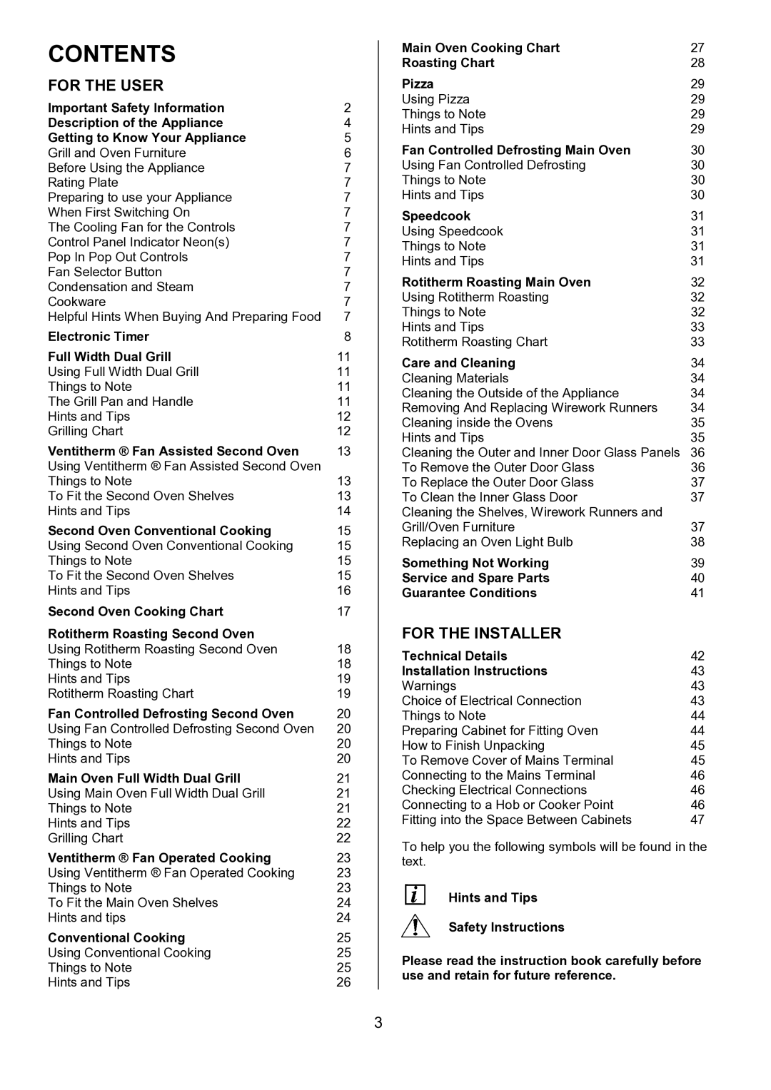 AEG 311704300, U7101-4 manual Contents 