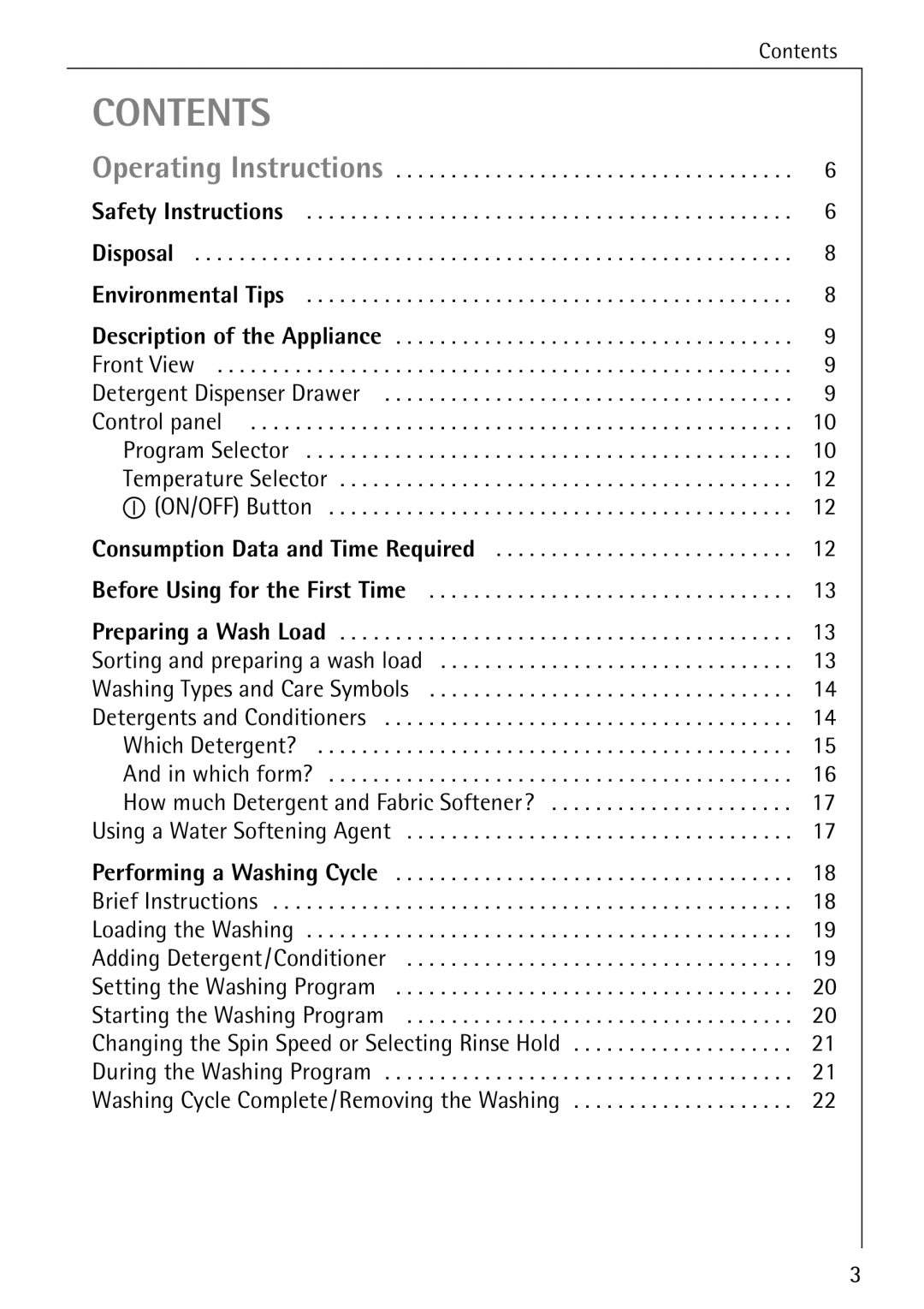 Aegis Micro 50420 manual Contents 