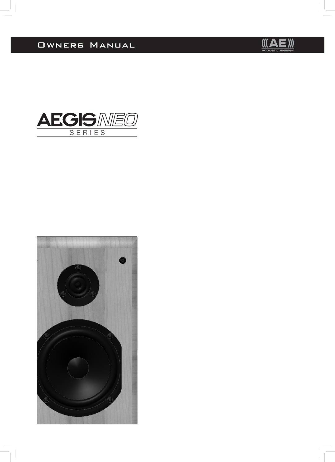 Aegis Micro AegisNeo Series owner manual R I E S 