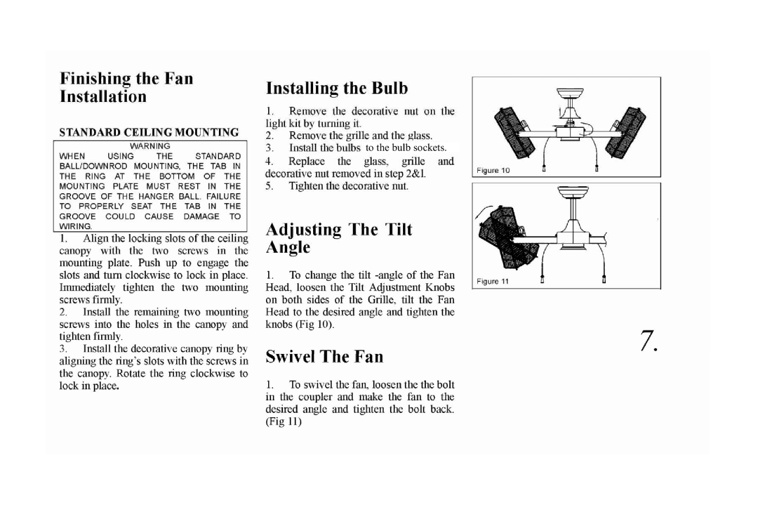 Aero Mist 67014 manual To the bulb sockets 