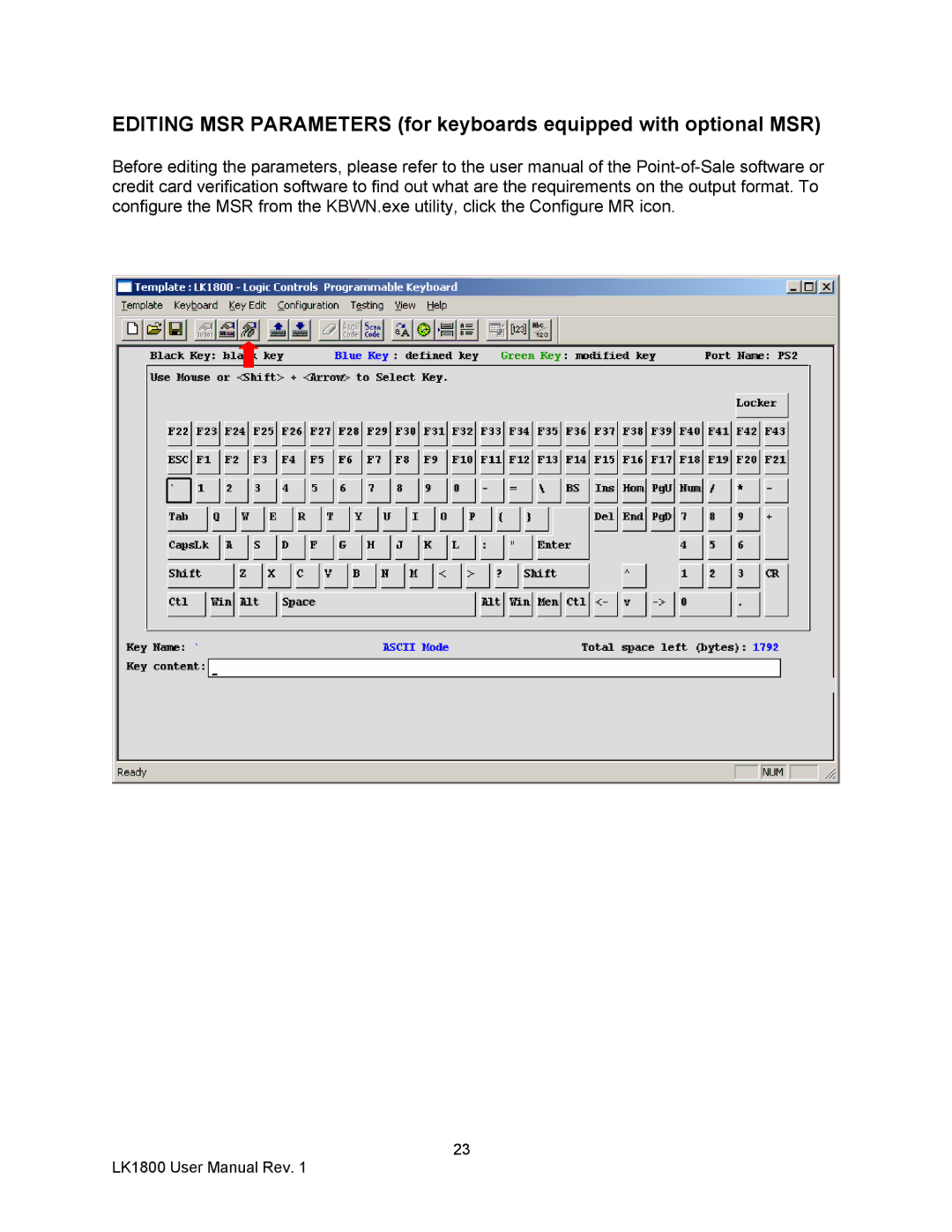 AG Neovo LK1800 user manual 