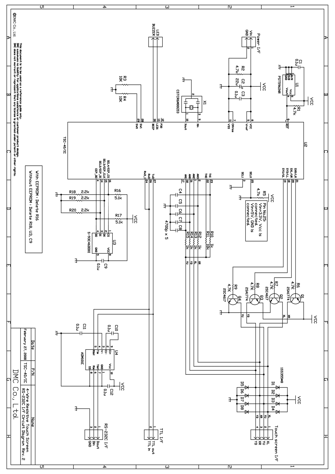 AG Neovo TSC-40/IC manual 