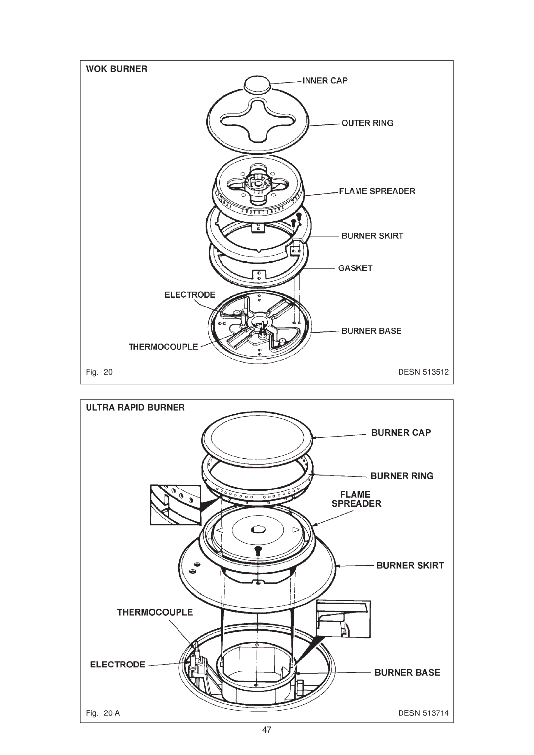 Aga Ranges DC6 (FFD) owner manual WOK Burner, Ultra Rapid Burner 