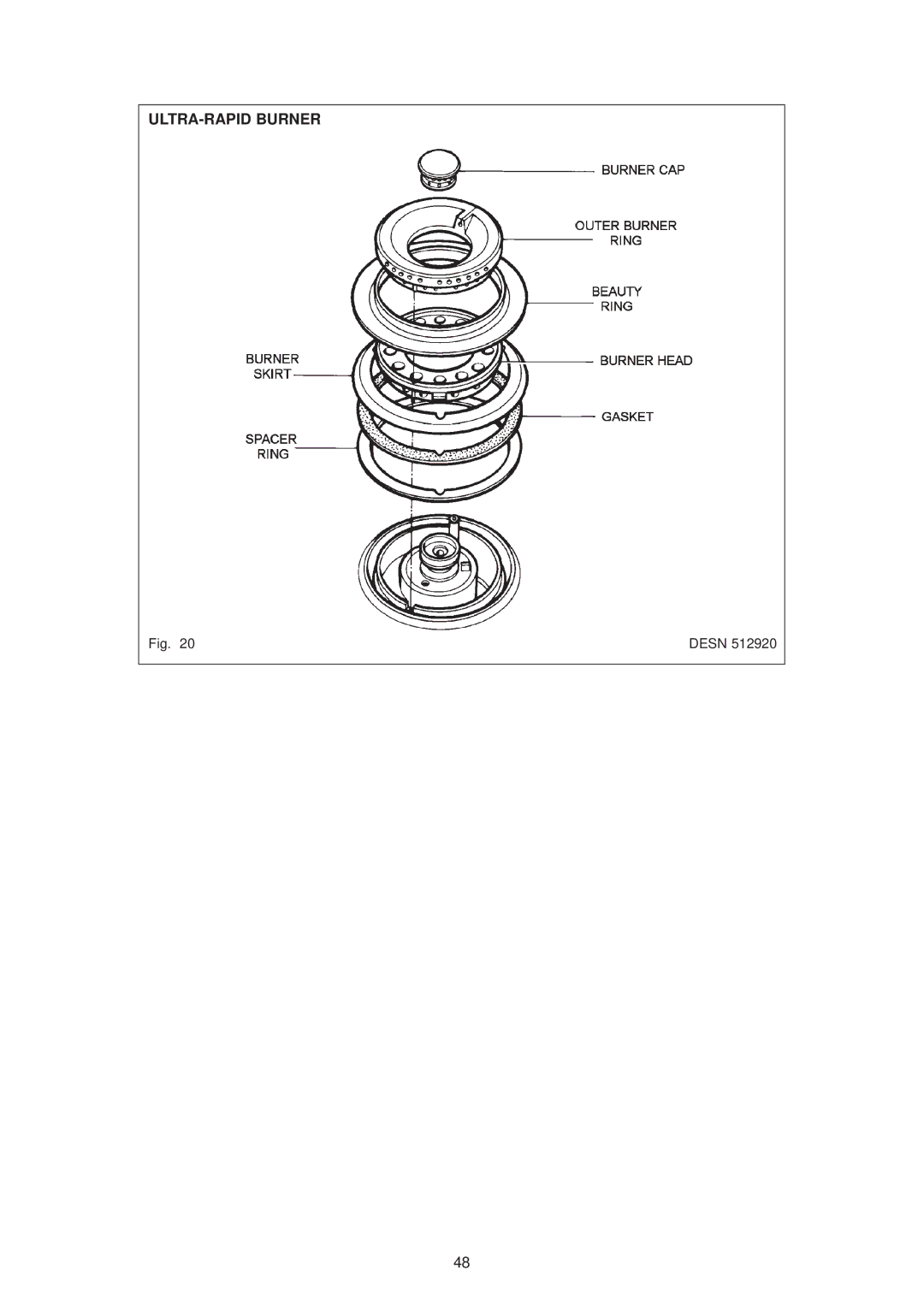 Aga Ranges dc6 owner manual ULTRA-RAPID Burner 