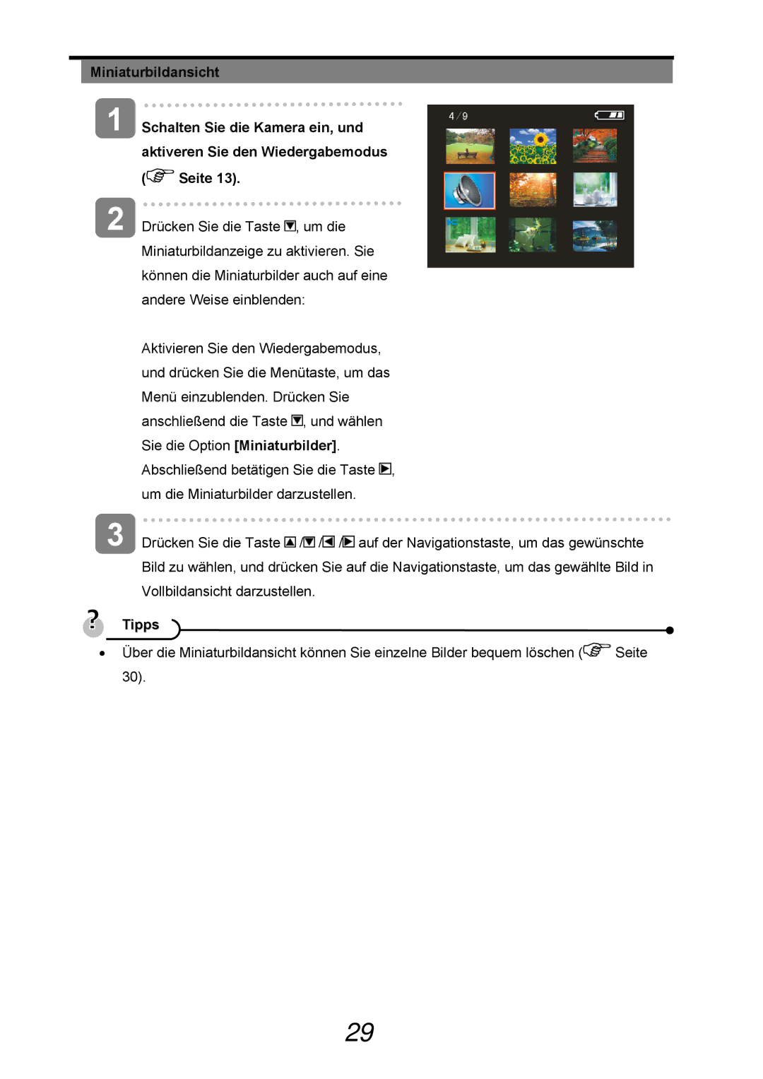 AGFA 505-D manual Tipps 