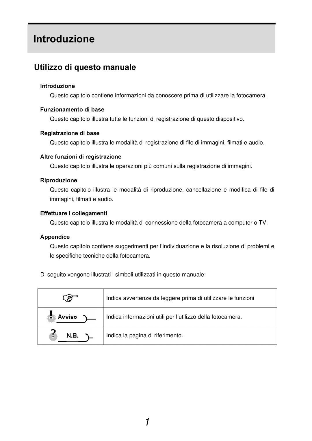 AGFA 510-X, 500-X Introduzione, Utilizzo di questo manuale 