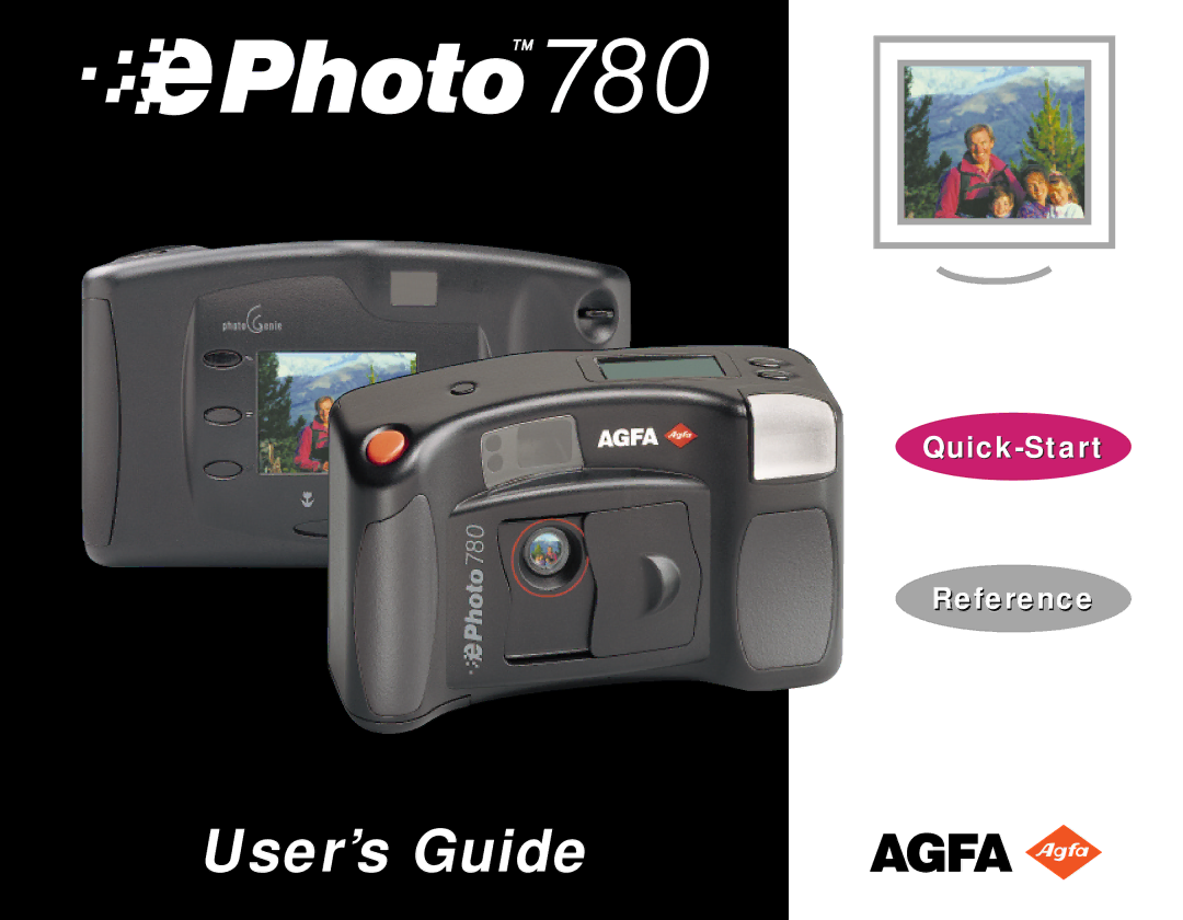 AGFA 780 quick start User’s Guide 