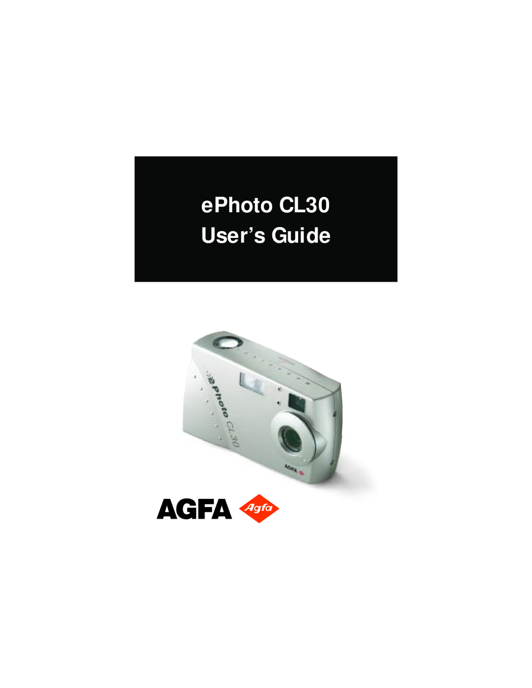 AGFA manual EPhoto CL30 User’s Guide 