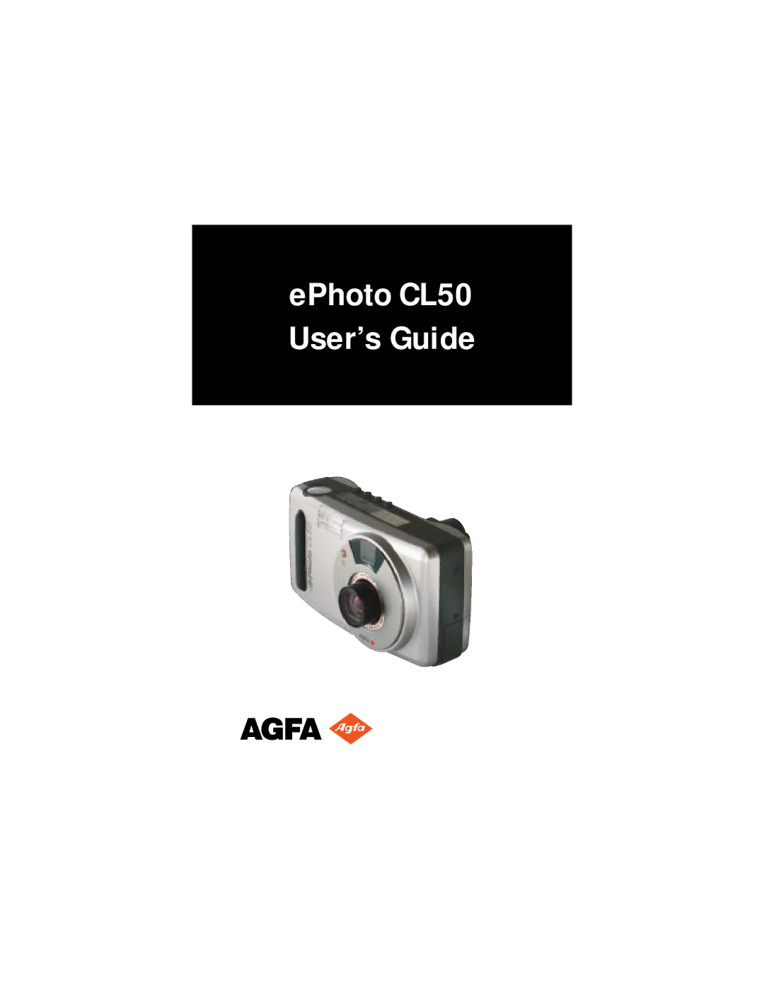 AGFA manual EPhoto CL50 User’s Guide 