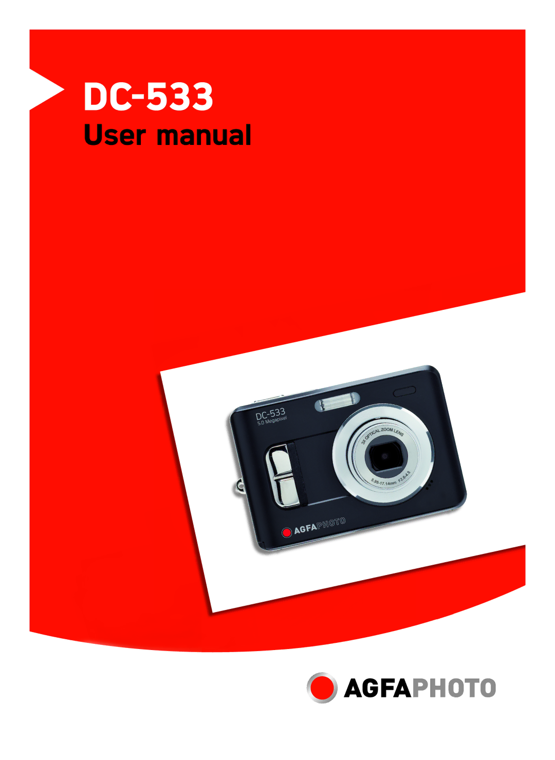 AGFA DC-533 user manual 