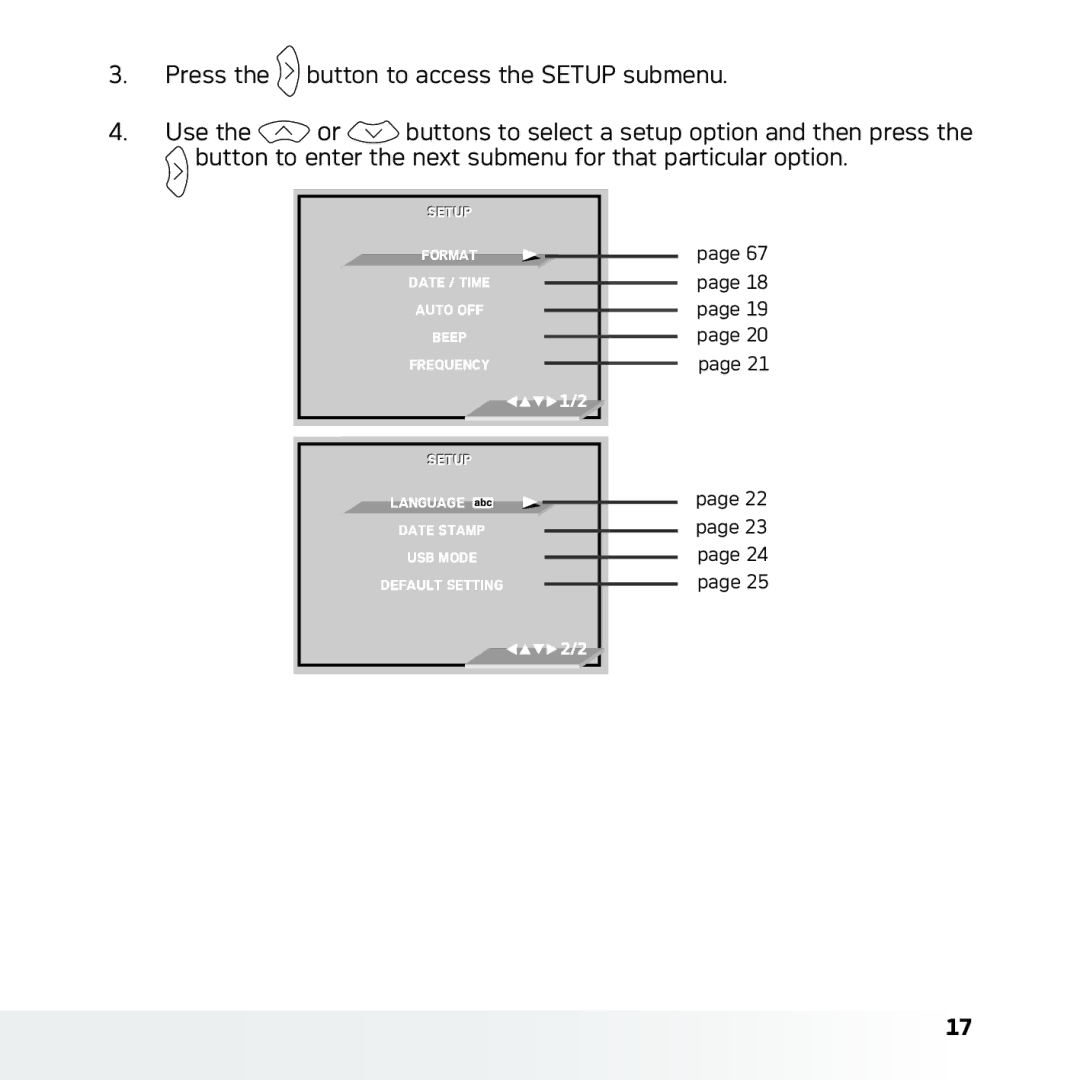 AGFA DC-630x user manual page 18 page 19 page 20 