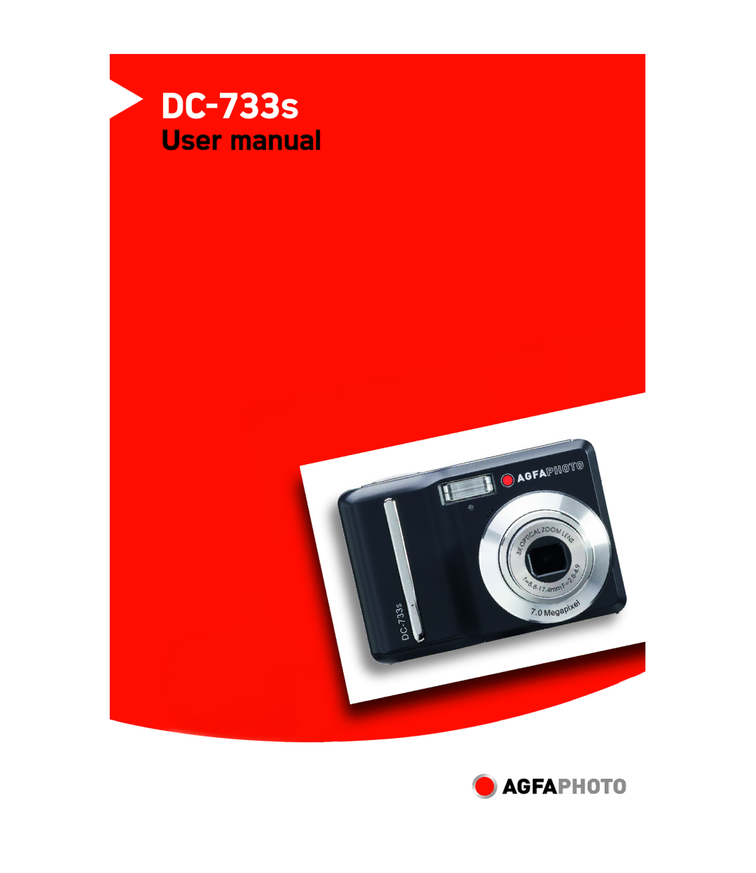 AGFA DC-733s user manual 