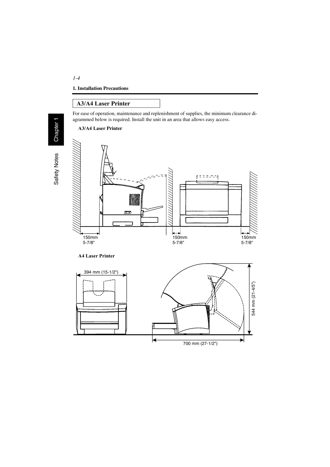 AGFA SR 24 manual A3/A4 Laser Printer 