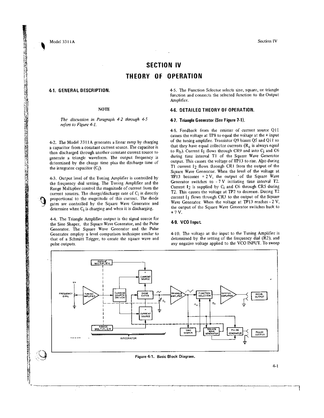 Agilent Technologies 03311-90001 service manual 