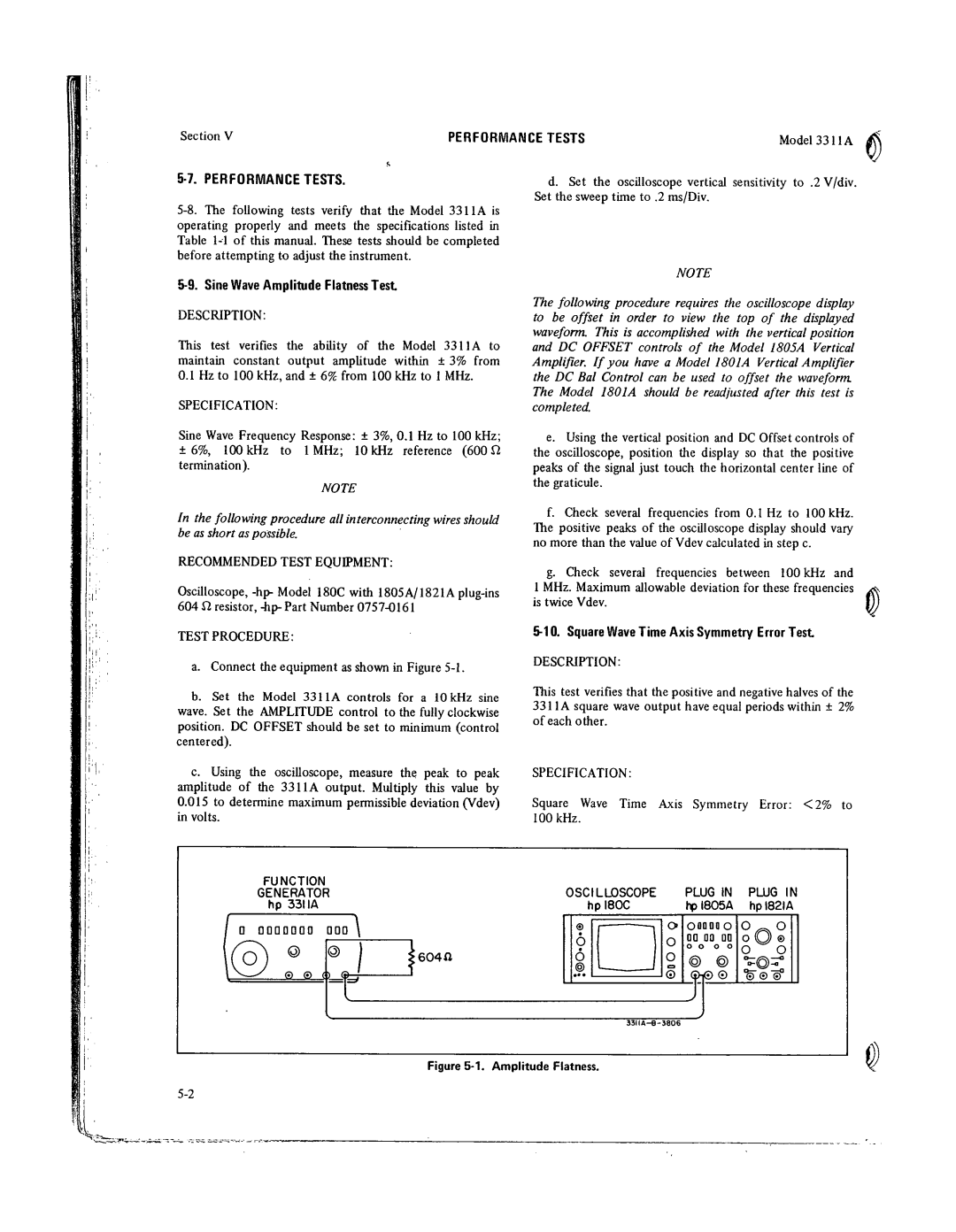 Agilent Technologies 03311-90001 service manual 