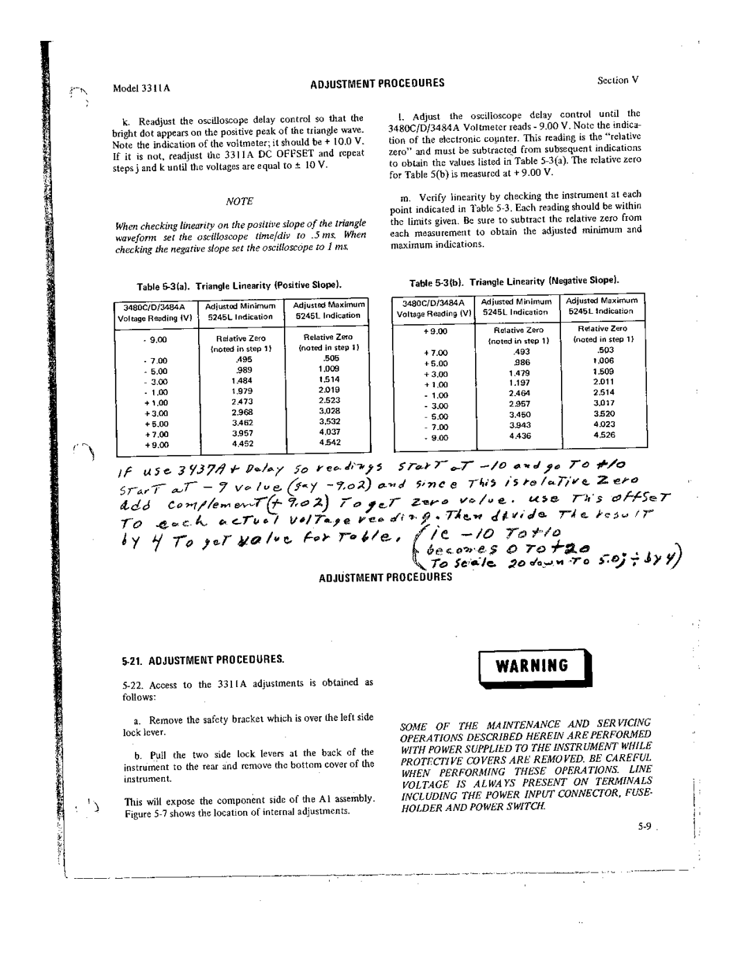 Agilent Technologies 03311-90001 service manual 