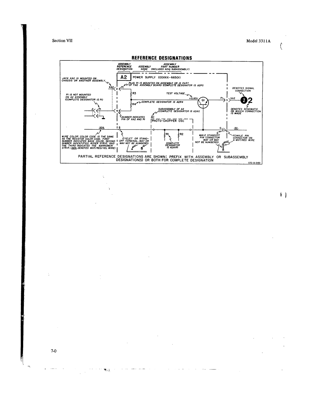 Agilent Technologies 03311-90001 service manual 