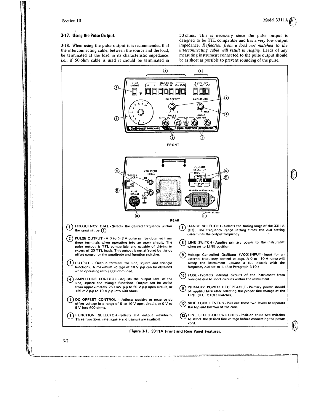 Agilent Technologies 03311-90001 service manual 