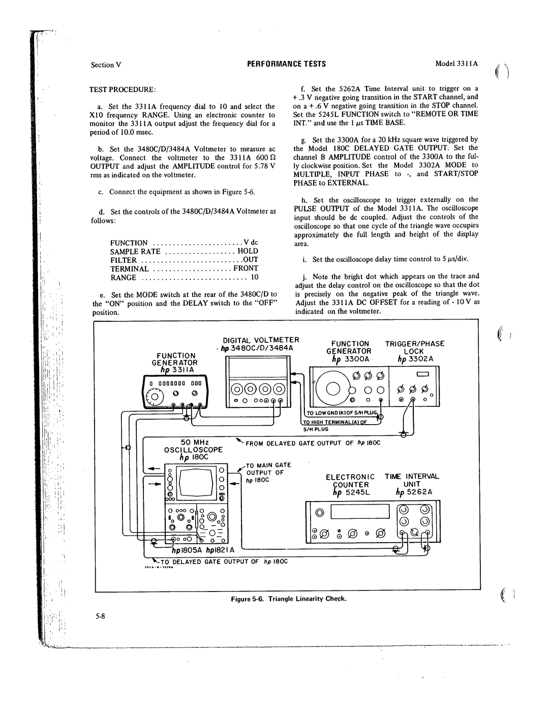 Agilent Technologies 03311-90001 service manual 