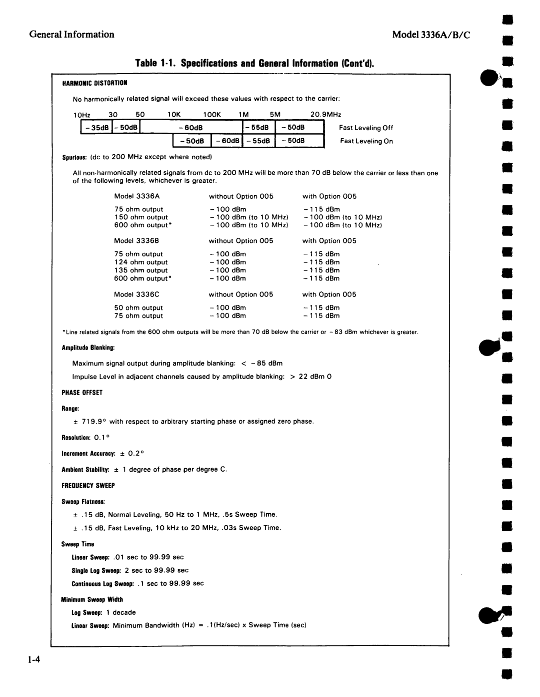 Agilent Technologies 03336-90011 manual 