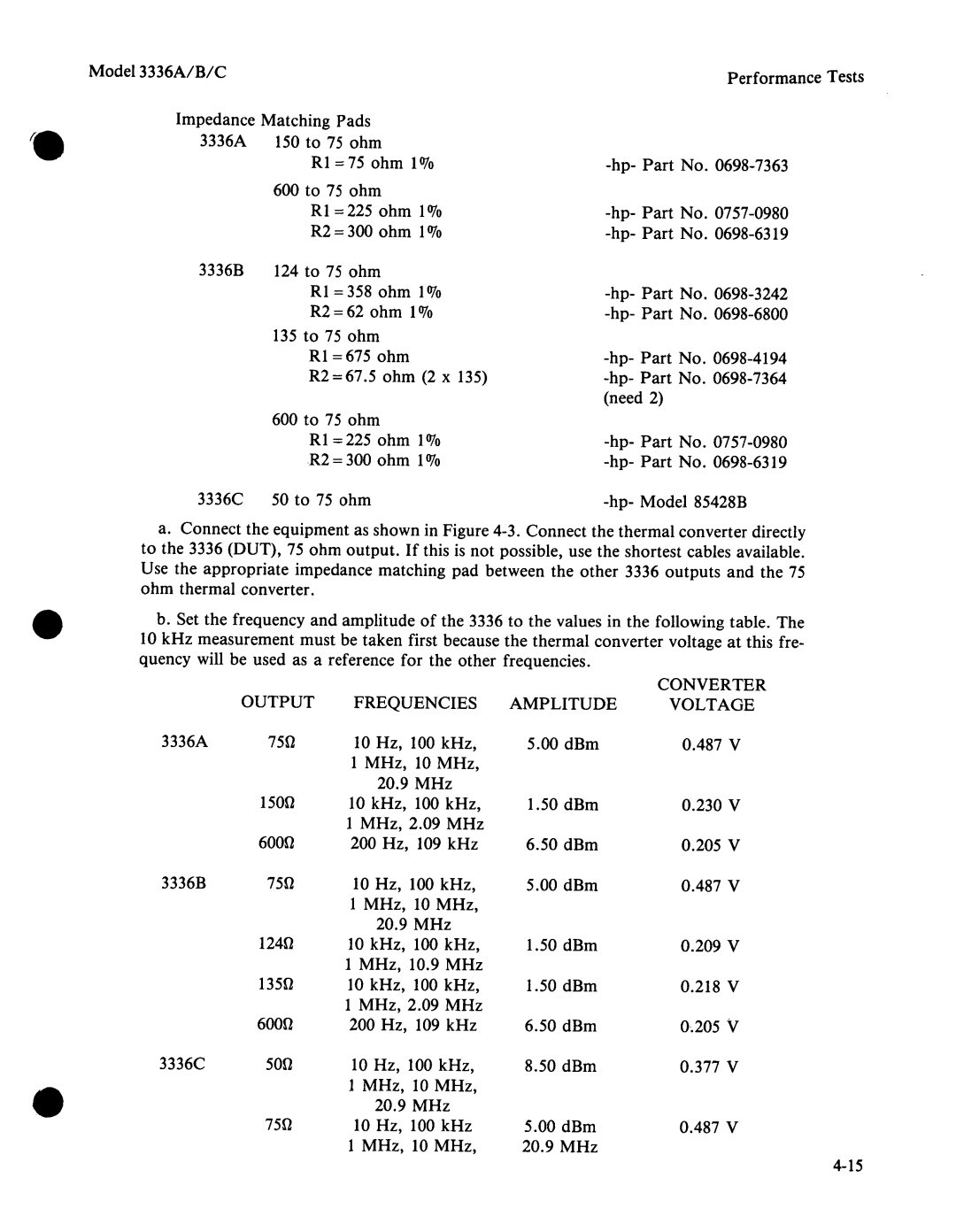 Agilent Technologies 03336-90011 manual 