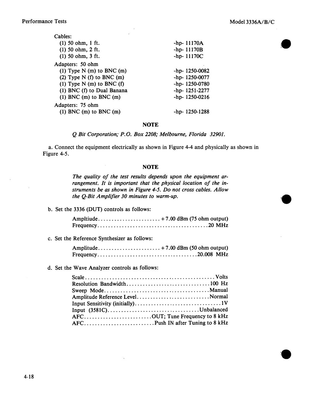 Agilent Technologies 03336-90011 manual 