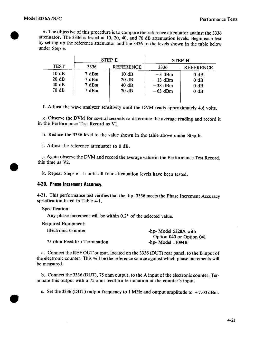 Agilent Technologies 03336-90011 manual 