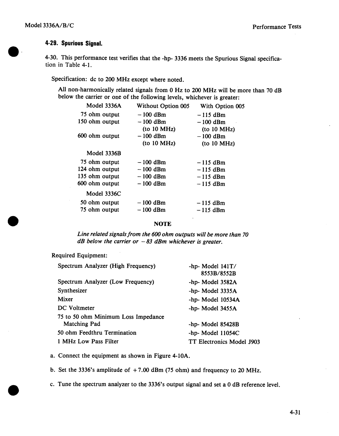 Agilent Technologies 03336-90011 manual 