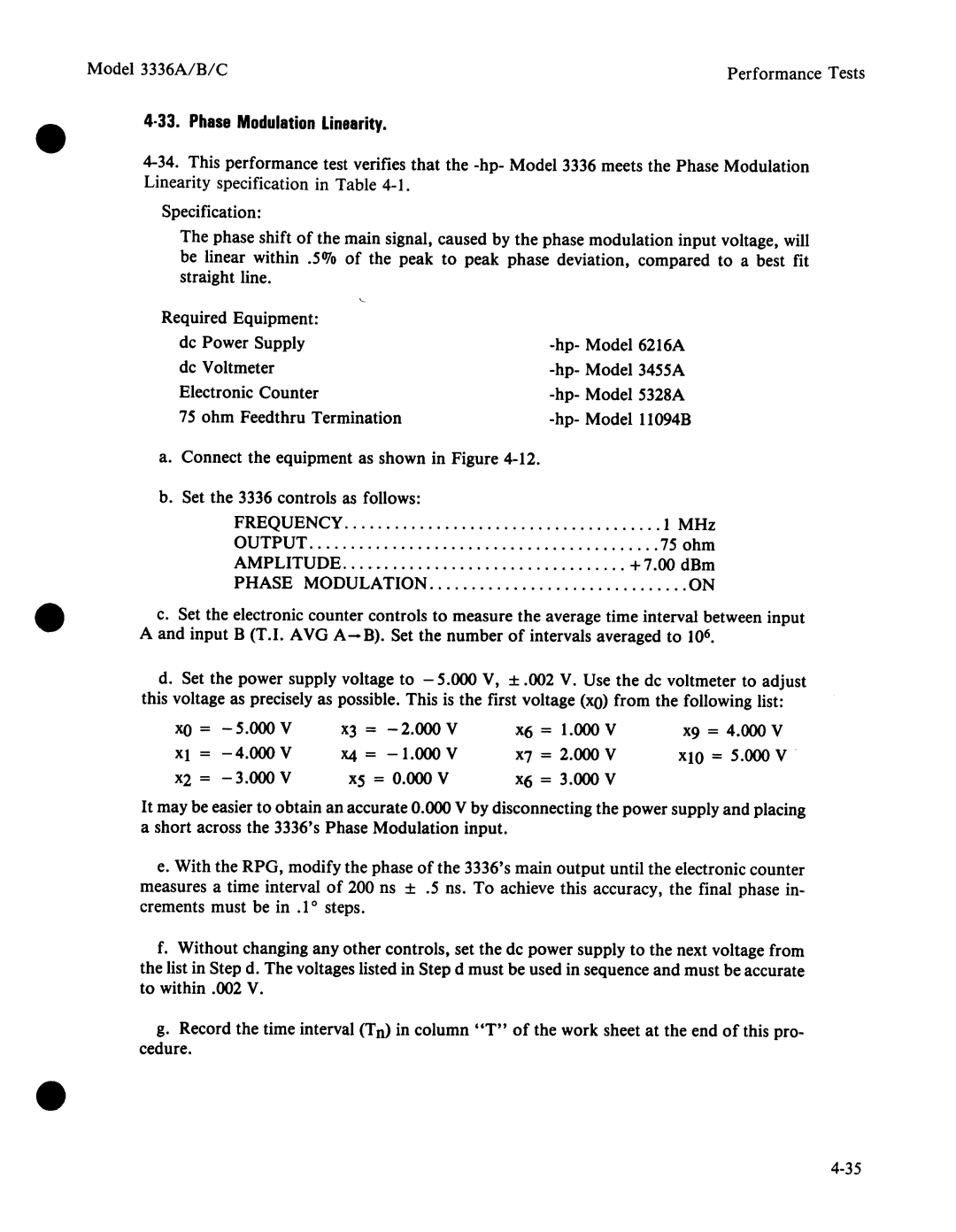 Agilent Technologies 03336-90011 manual 