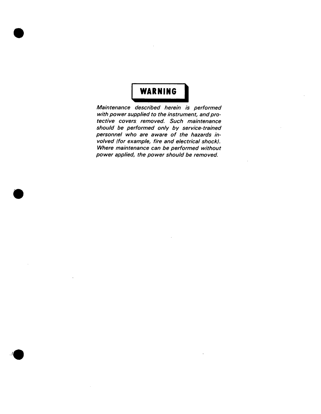 Agilent Technologies 03336-90011 manual 