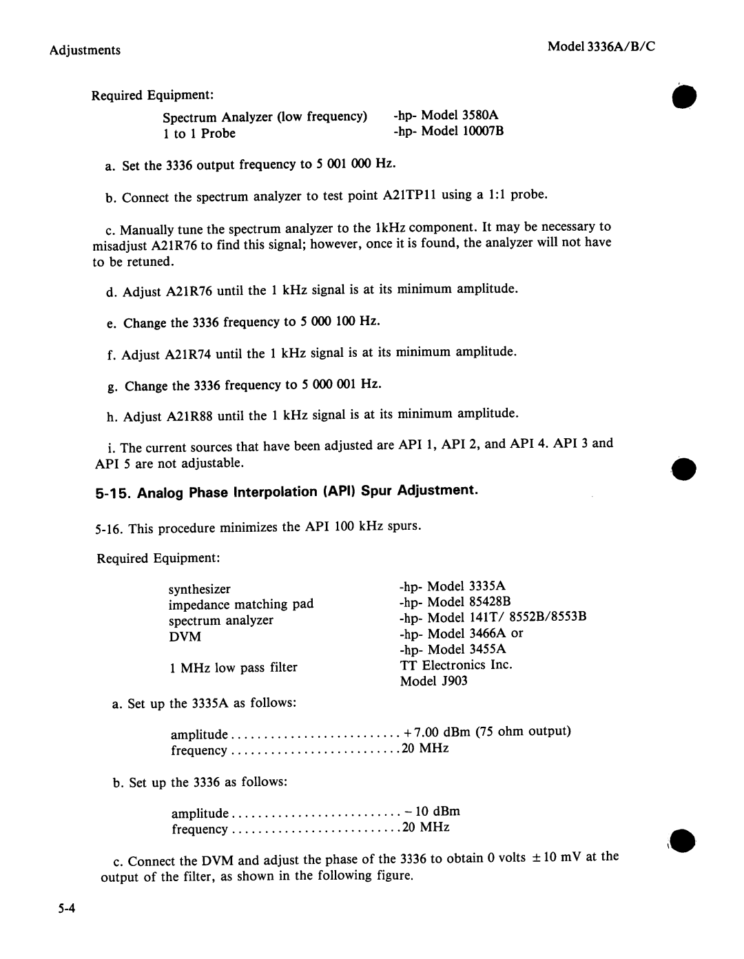 Agilent Technologies 03336-90011 manual 