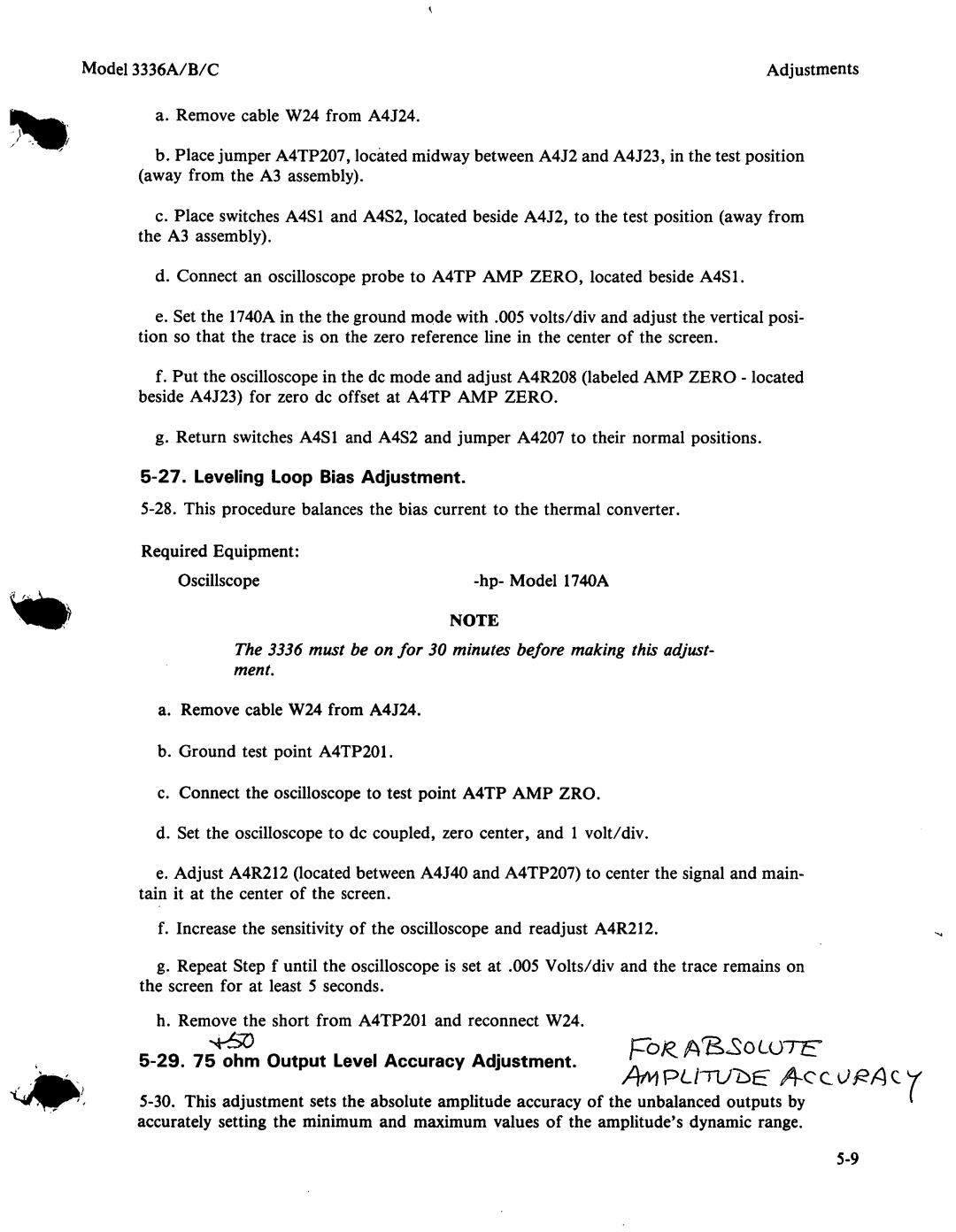 Agilent Technologies 03336-90011 manual 