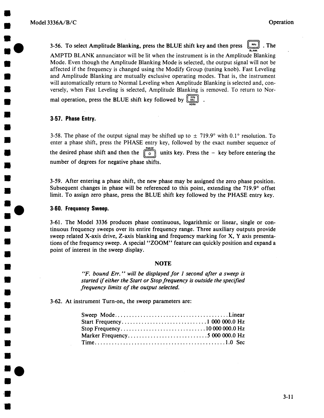 Agilent Technologies 03336-90011 manual 