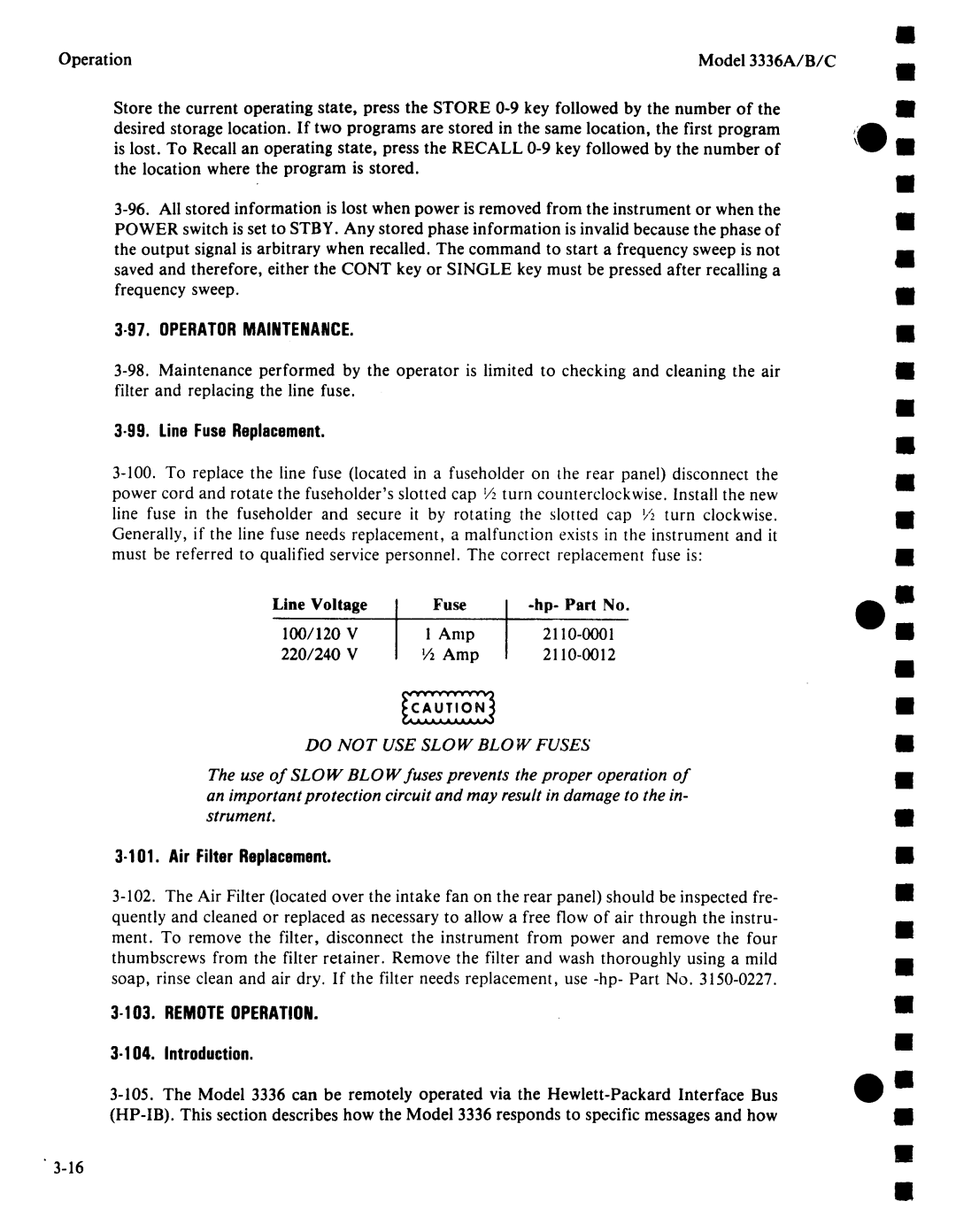 Agilent Technologies 03336-90011 manual 