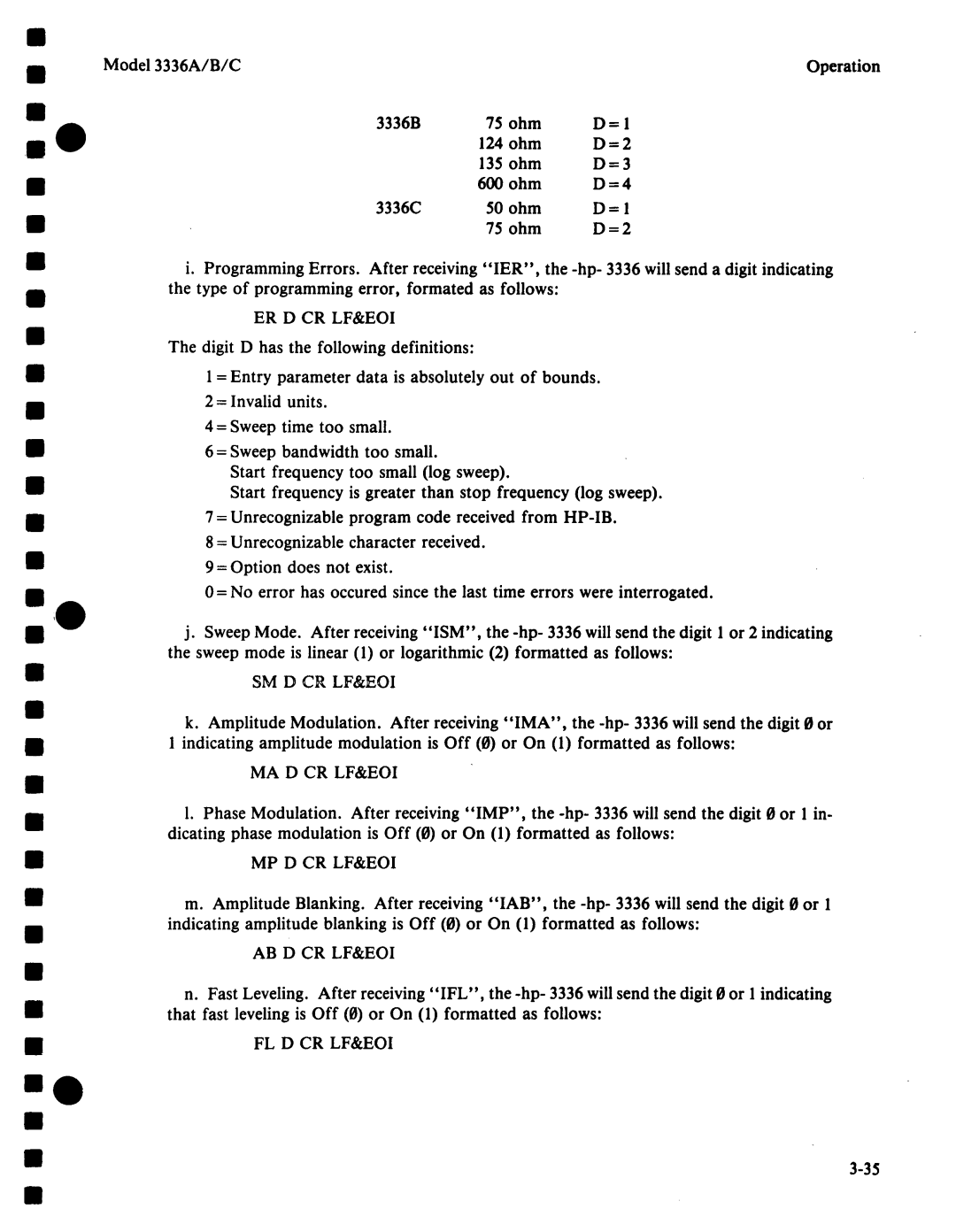 Agilent Technologies 03336-90011 manual 