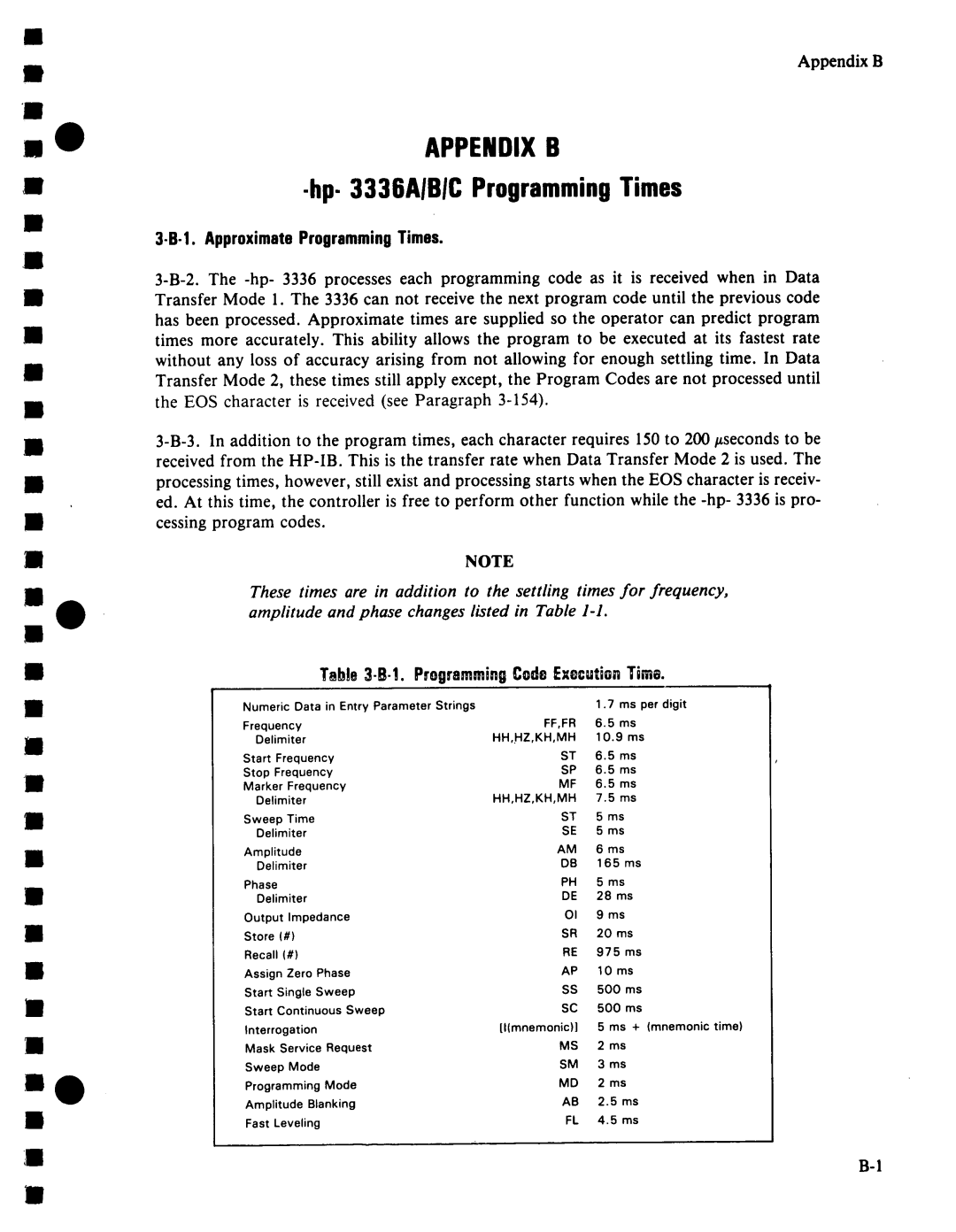 Agilent Technologies 03336-90011 manual 