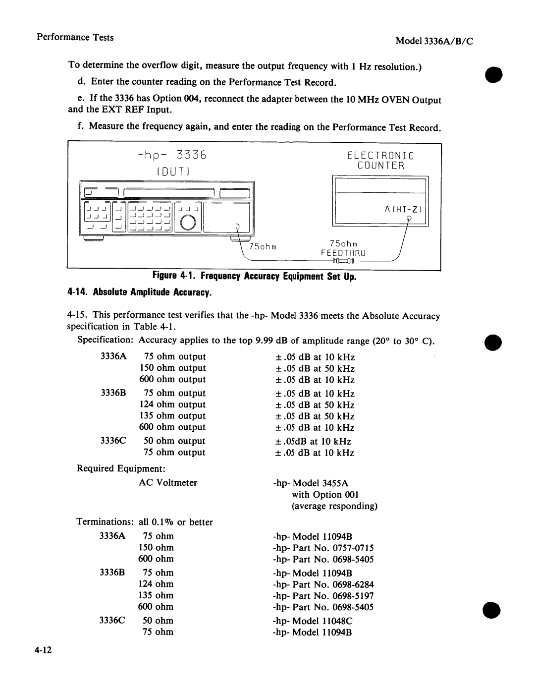 Agilent Technologies 03336-90011 manual 