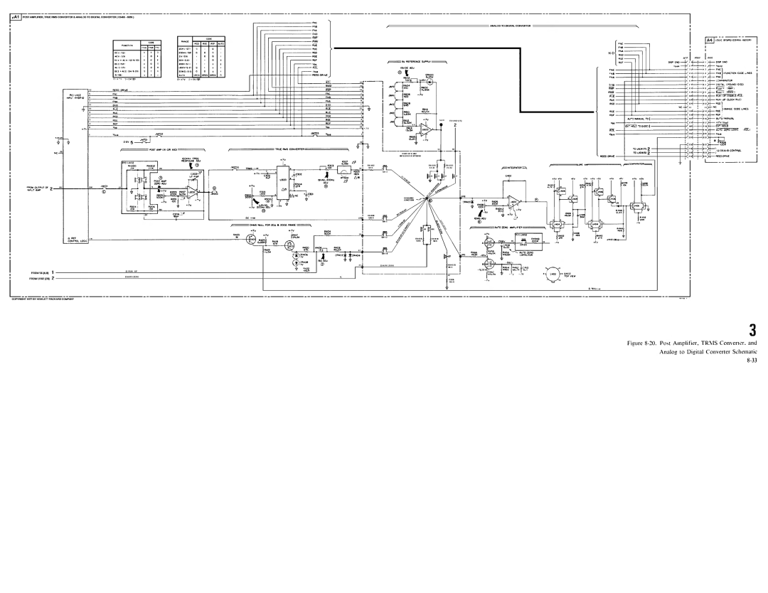 Agilent Technologies 03466-90003 service manual 