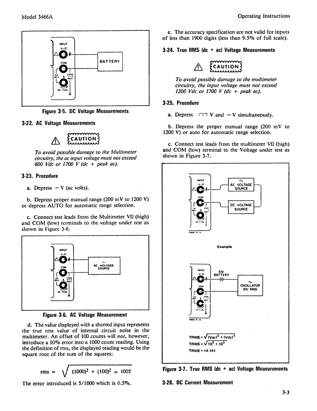 Agilent Technologies 03466-90003 service manual 