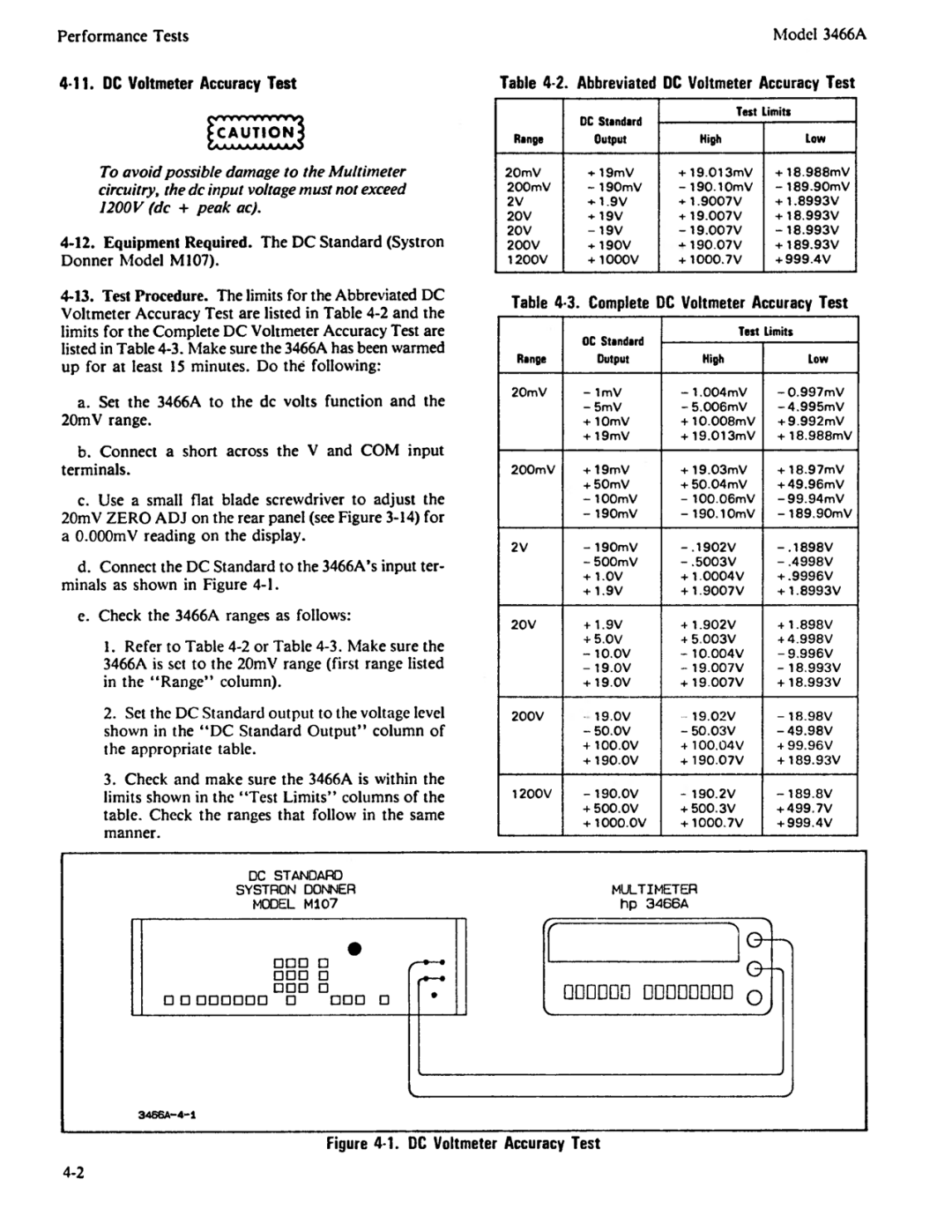 Agilent Technologies 03466-90003 service manual 