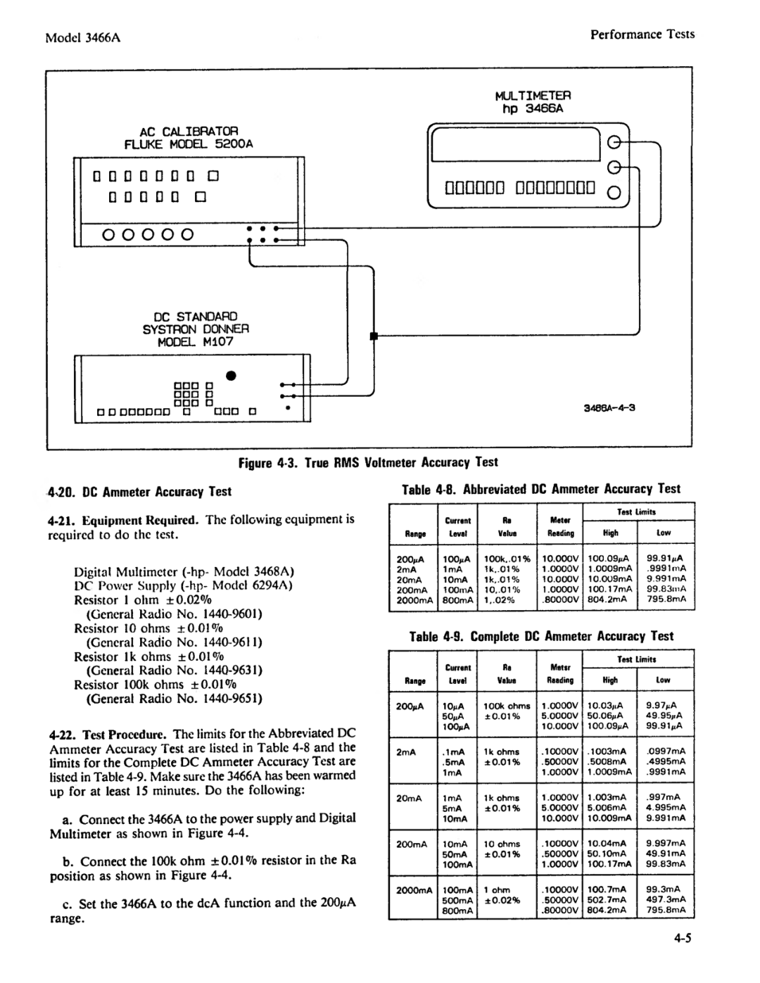 Agilent Technologies 03466-90003 service manual 