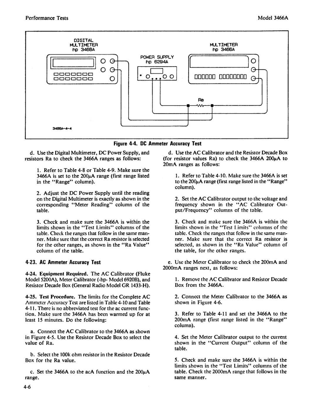 Agilent Technologies 03466-90003 service manual 