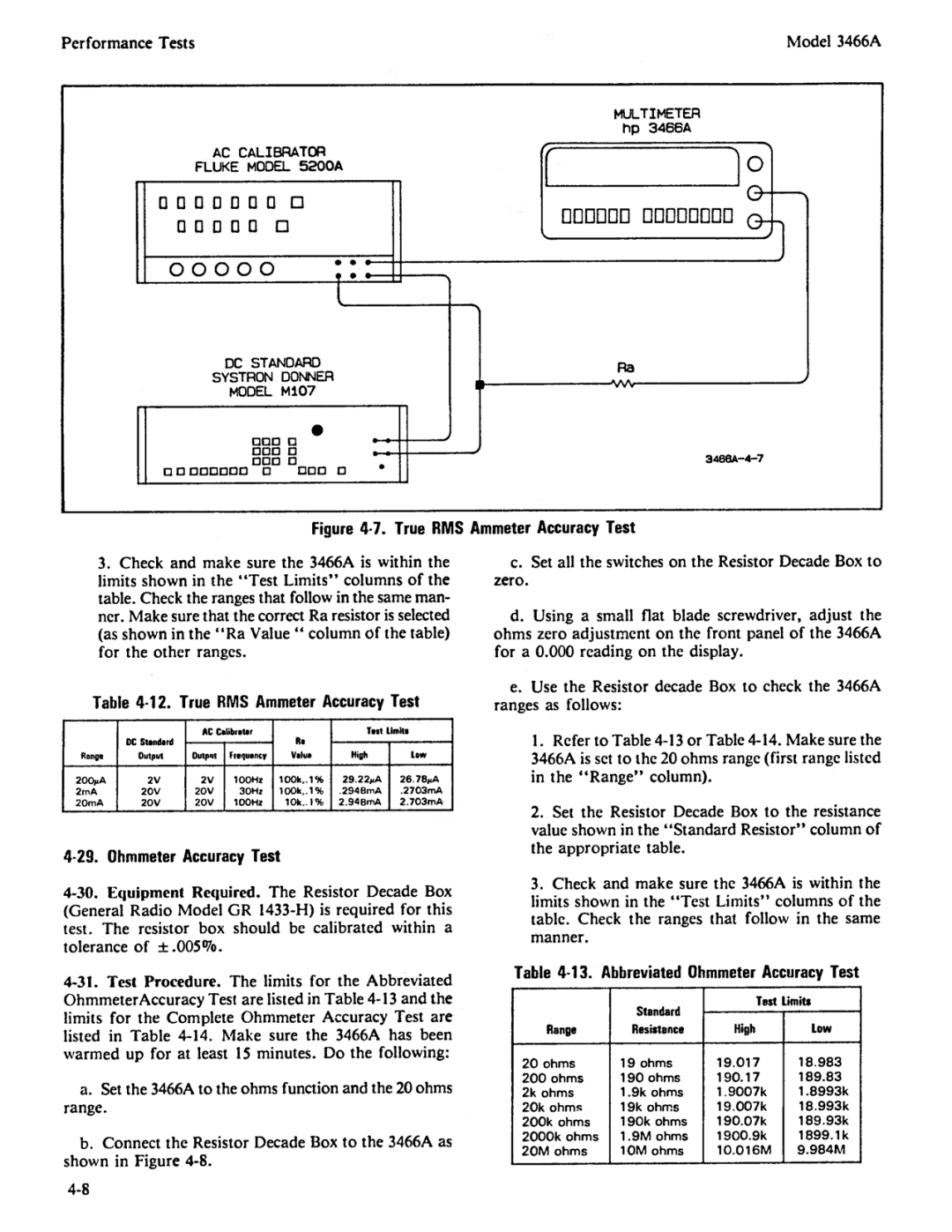 Agilent Technologies 03466-90003 service manual 