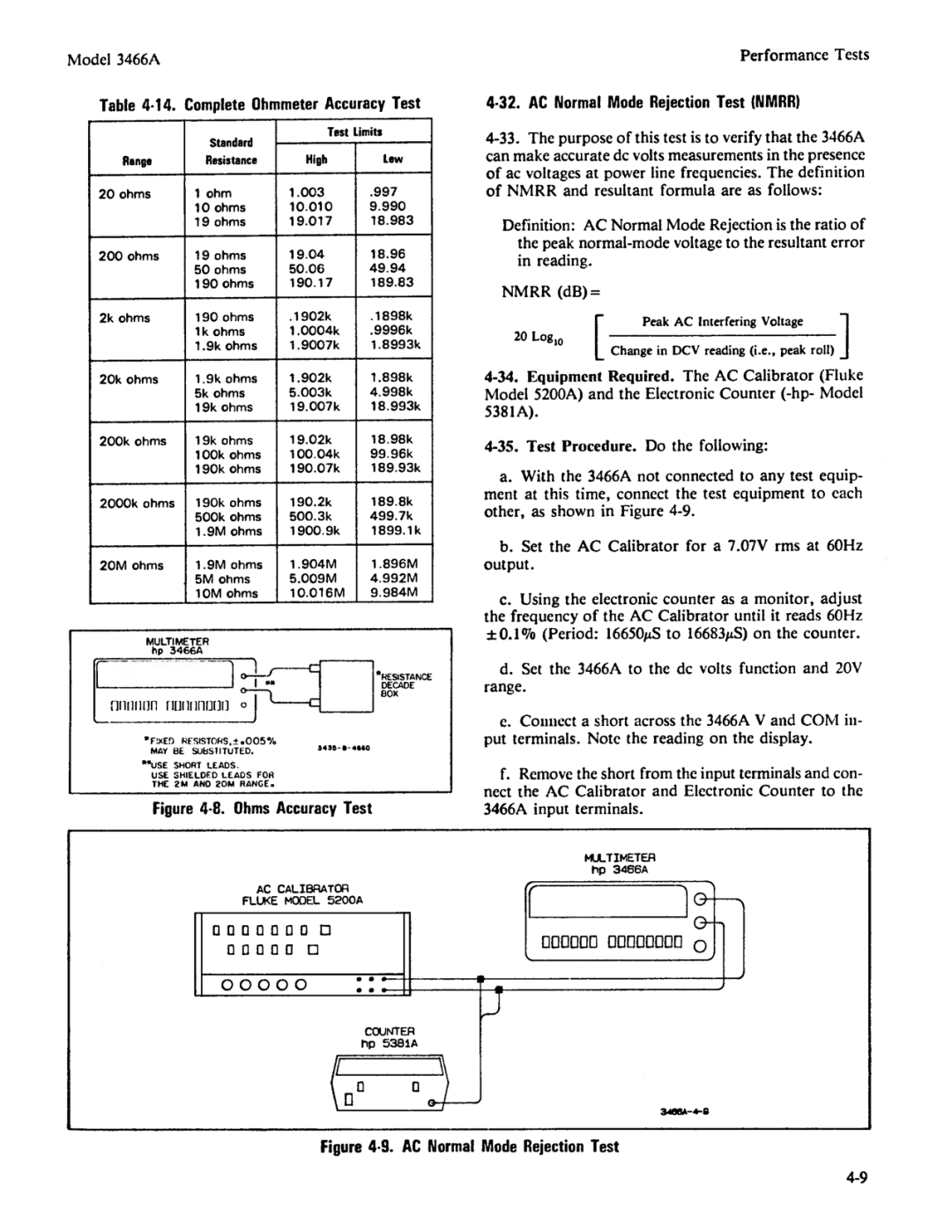 Agilent Technologies 03466-90003 service manual 