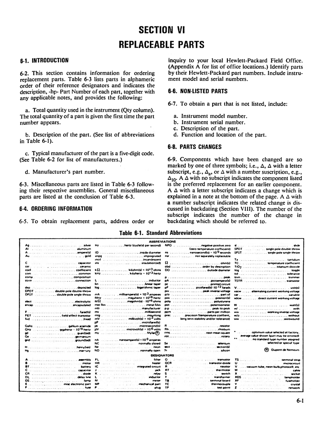 Agilent Technologies 03466-90003 service manual 