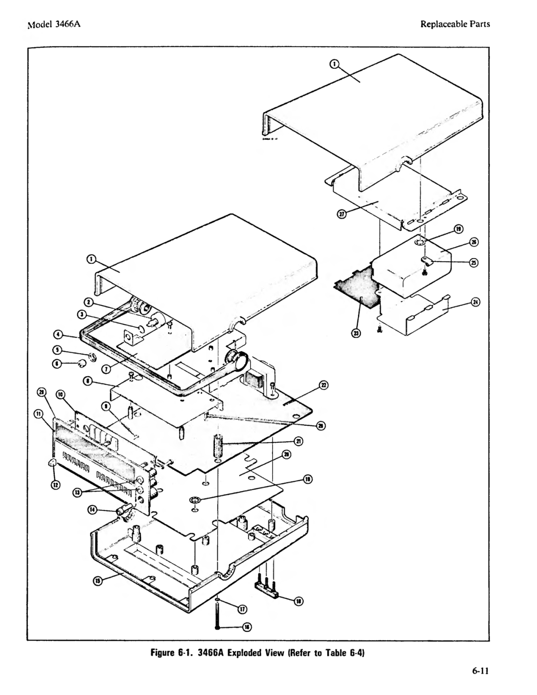 Agilent Technologies 03466-90003 service manual 