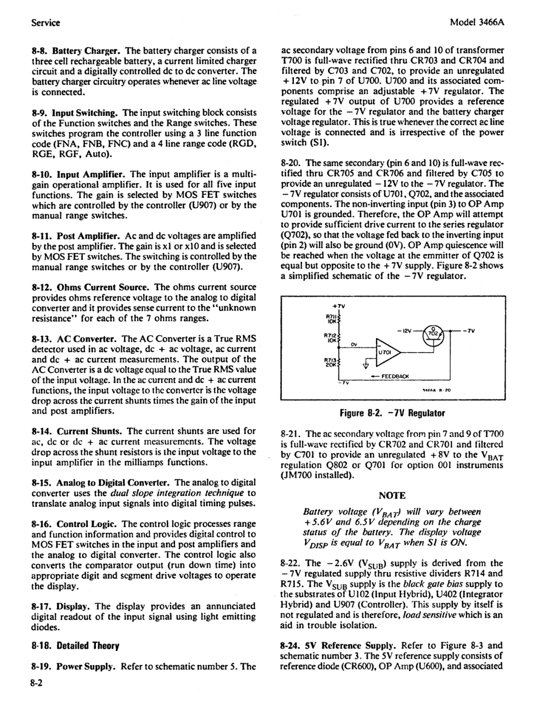 Agilent Technologies 03466-90003 service manual 