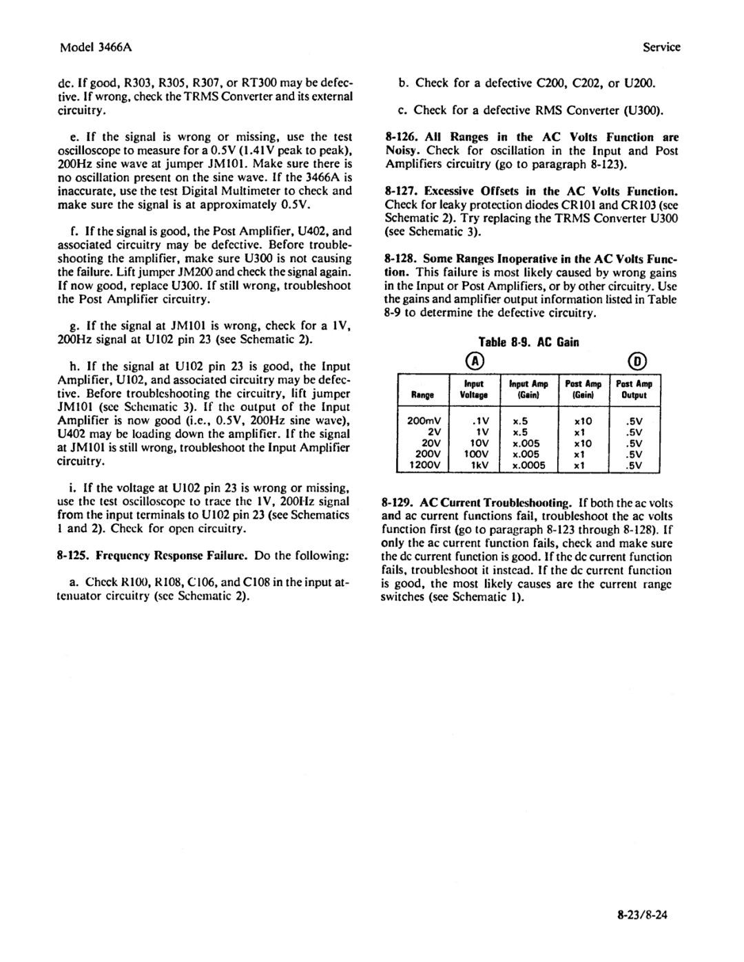 Agilent Technologies 03466-90003 service manual 