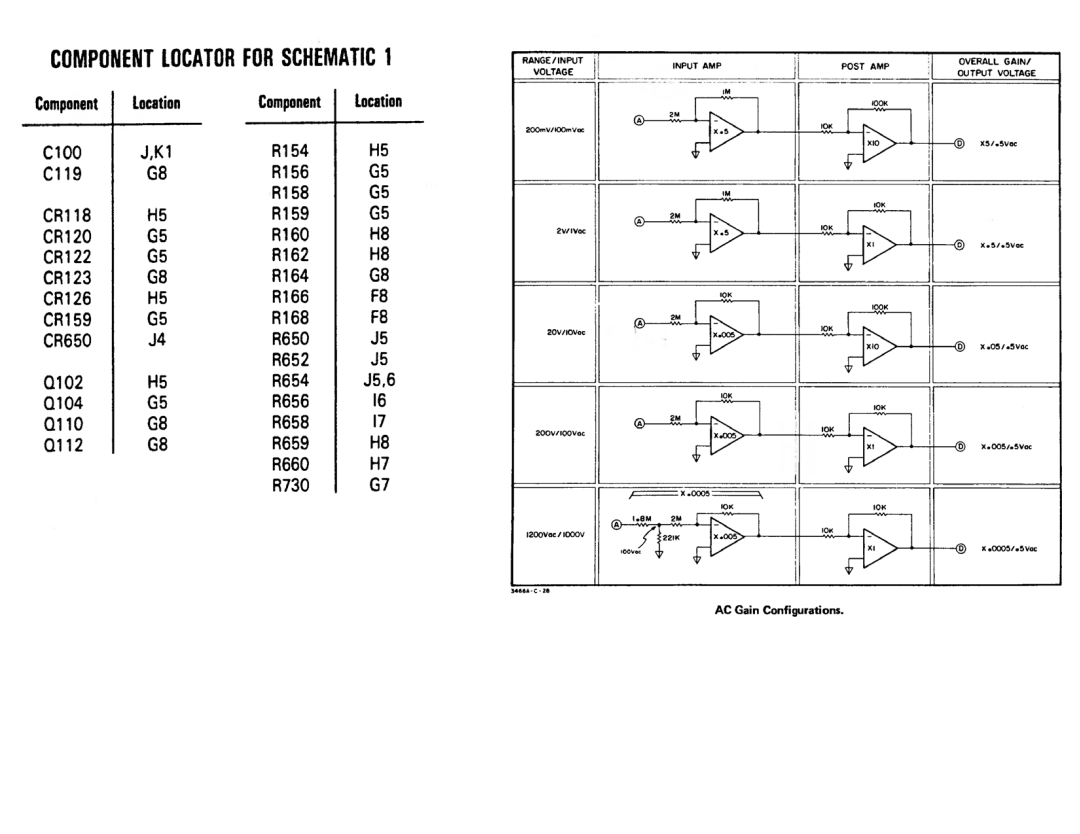 Agilent Technologies 03466-90003 service manual 