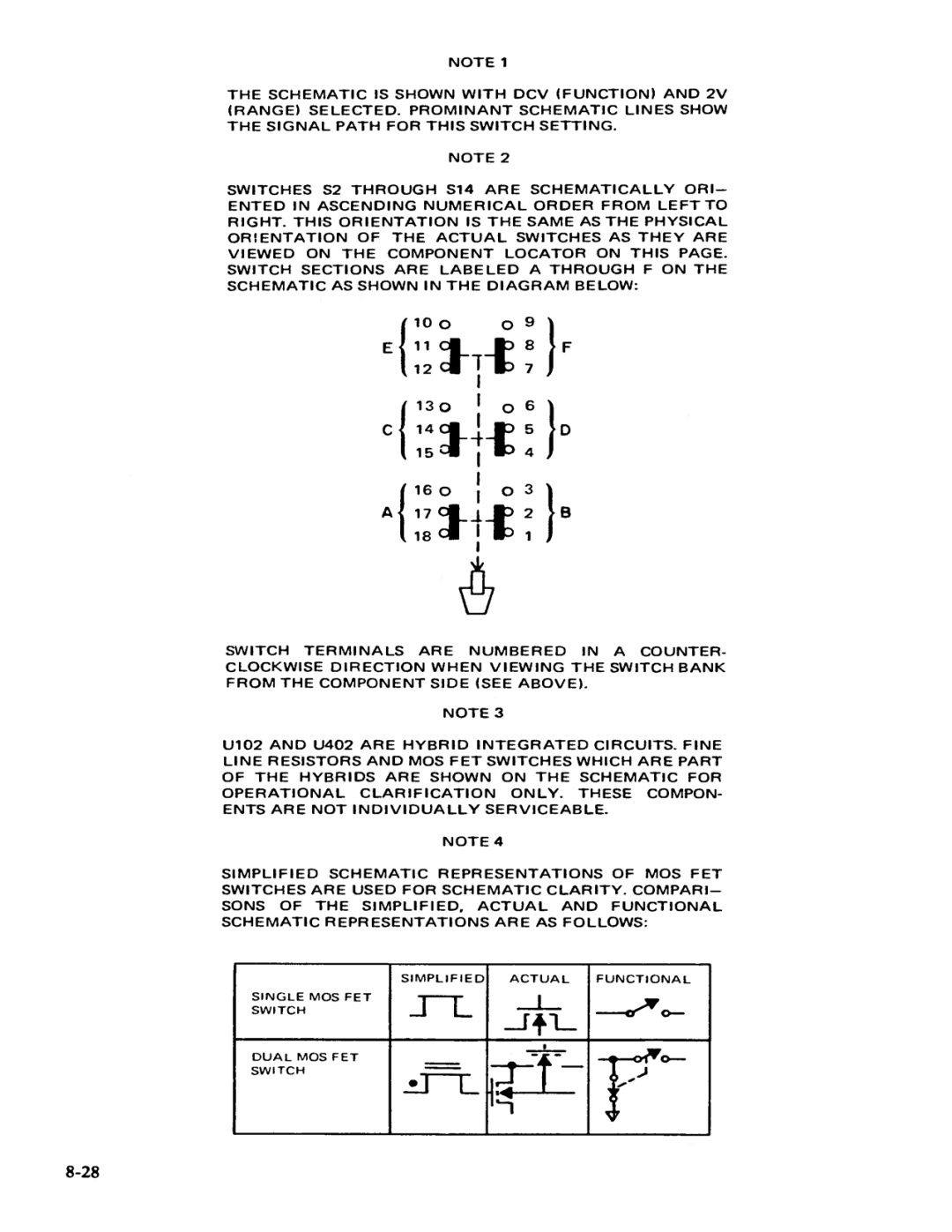 Agilent Technologies 03466-90003 service manual 